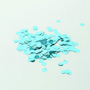 Metallic Teal Confetti - 1cm (250G)
