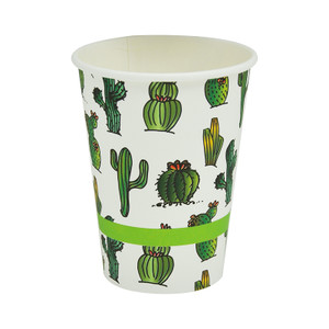 Cactus Paper Cup Pk6