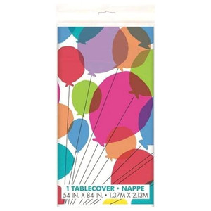 Balloons & Rainbow Tablecover