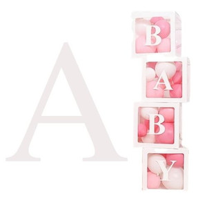 Letter Stickers - A White 2pk