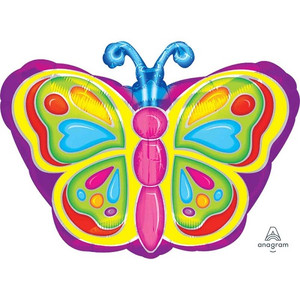 Bright Butterfly Mini Supershape 46cm