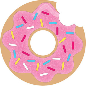 Donut Invitations 8pk