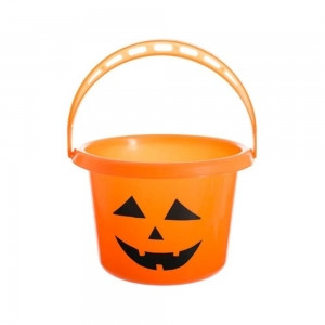 19X13cm ORANGE HALLOWEEN BUCKET