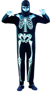 SKELETON COSTUME - ONE SIZE