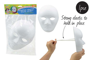 PAPER MACHE FACE MASK