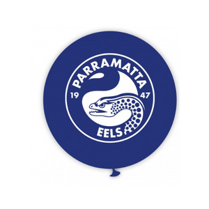 NRL PARRAMATTA EELS - LATEX 3' BLUE BALLOON