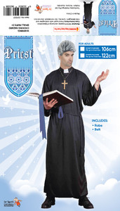 PRIEST COSTUME - PLUS SIZE
