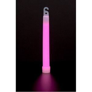 Glow Light Stick on String 6in 15cm Pink P10