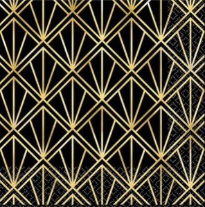 Glitz & Glam Beverage Napkins Foil Hot Stamped