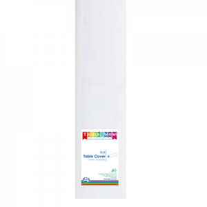 Reusable White Tablecover Roll 1.2m wide x 30m long PK1