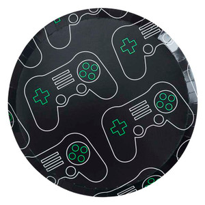 Game Controller Paper Plates 25cm PK8