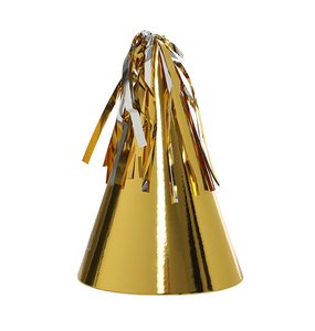 Metallic Gold Party Hat 10pk