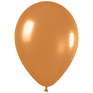 30cm Latex Balloons Shimmer Gold 100pk