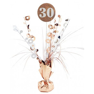 Centrepiece Rose Gold & White #30