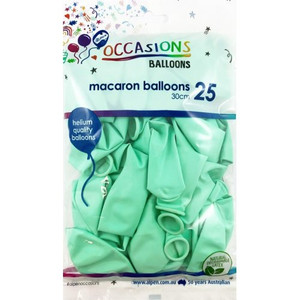 Macaron Light Green 30cm Balloons P25