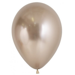 Reflex Champagne 30cm Sempertex Balloons Bag 50