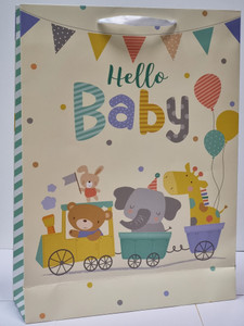 Jumbo Hello Baby Bag 1pc 45cm