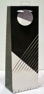 Fsc Mix Bottle Formal Silverr Stripe Bag 1pc 35.5cm