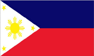 Philippines Flag 3' x 2'