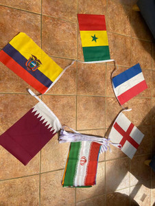 World Cup 2022 Flag 12" x 18" Team