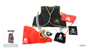 Deluxe Pirate Set (Vest with accessories)