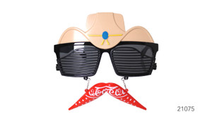 Party Glasses Cowboy