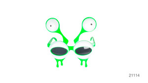 Party Glasses Alien Deluxe