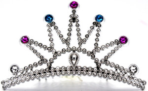 Silver Star Mini Tiara