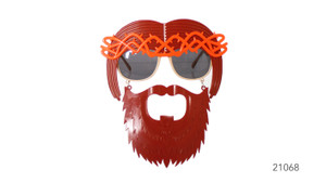 Party Glasses Jesus with Beard