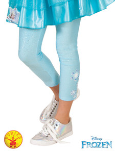 Disney Elsa Footless Tights 6-8 year old