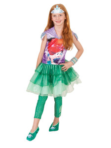 Disney Ariel Footless Tights 6-8 year old