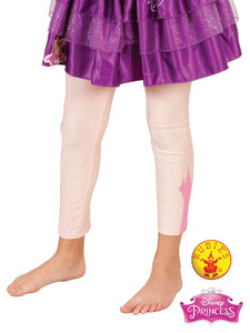 Disney Rapunzel Footless Tights  9-11 year old