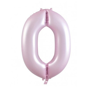 34inch Decrotex Foil Balloon Matte Pastel Pink #0 Pack 1