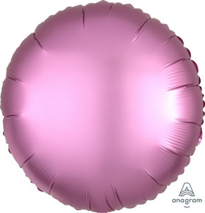 45cm Standard HX Satin Luxe Flamingo Circle S18
