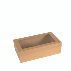 BetaEco Catering Box with Lid -Extra Small PK1  258mm x 150mm x 80mm