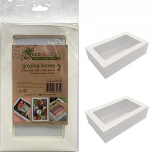 Grazing Box White - Extra Small P2 Ctn 12 258 x 155 x 80mm