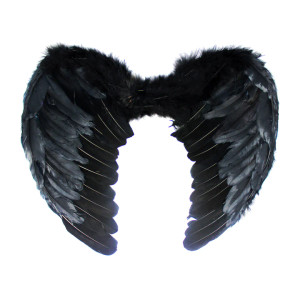 Black Angel Wings (Large) 60X45cm