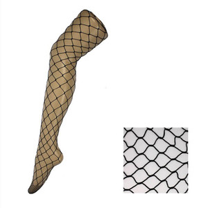 Small Hole Black Fishnet Pantyhose