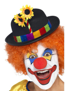 Clown Bowler Hat