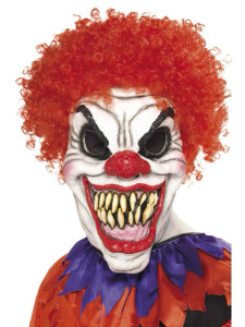 Scary Clown Mask Foam Rubber