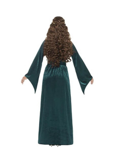 Medieval Maid Costume, Green