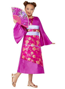 Geisha Costume, Purple