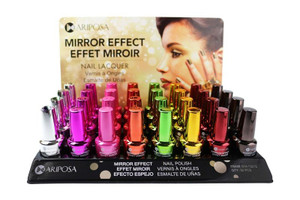 Mirror Effect Nail Polish Tray-B  Assorted Colour Pack of 1