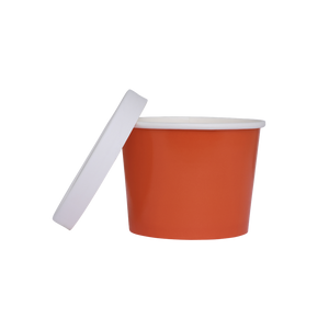 FS Paper Luxe Tub w/ Lid Cherry 5pk