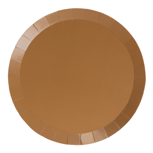FS Paper Round Banquet Plate 10.5" Acorn 20pk