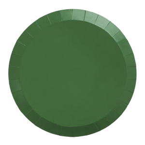 FS Paper Round Banquet Plate 10.5" Sage Green 20pk