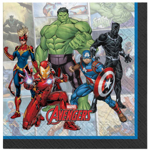 Marvel Avengers Powers Unite Lunch Napkins 16pk
