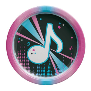 Internet Famous Birthday 23cm Round Paper Plates 8pk