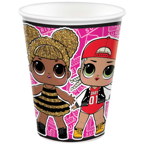 LOL Surprise Together 4EVA 266ml Paper Cups 8pk