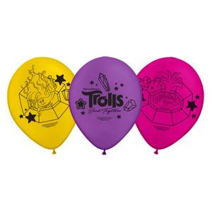 Trolls 3 Band Together 30cm Latex Balloon 6Pk